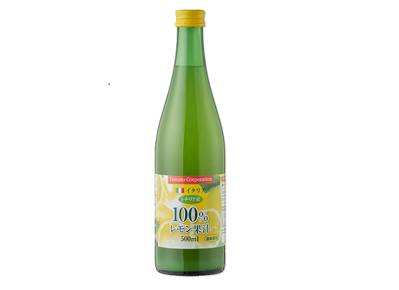 レモン果汁100%濃縮還元　